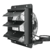 Attic Shutter Exhaust Fan, Wall, ETL - view 4