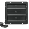 Attic Shutter Exhaust Fan, Wall, ETL - view 5