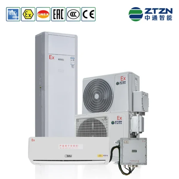 Automatic Digital Axial Fan, 200/300mm, FRP, Roof, R410A - view 3