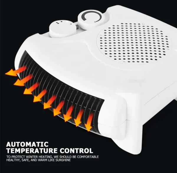 Automatic Temperature Control Fan, Portable, 220V, 800 W - view 3
