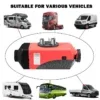 Autonomous Diesel Heater, 12V/24V/220V, 5KW - view 6