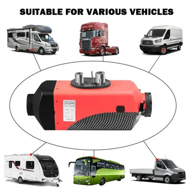Autonomous Diesel Heater, 12V/24V/220V, 5KW - view 6