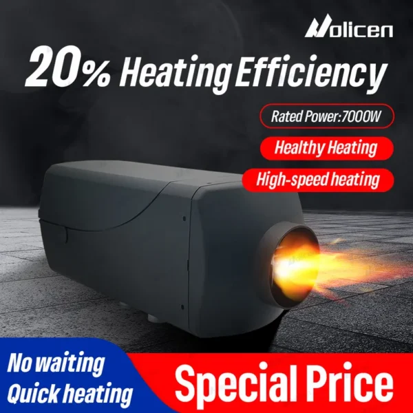 Autonomous Diesel Heater, 12V, 24V, 2KW, 5KW - view 6