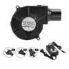 Axial Bbq Flow Blower, 12V/24V, Plastic, 3-Speed - view 5