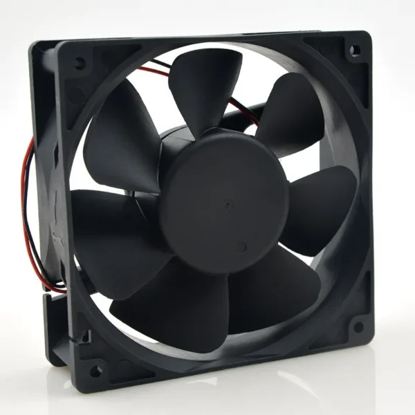 Axial Brushless Cooling Fan, YOFOLON, 120x120x38mm, 12V, 24V - view 5