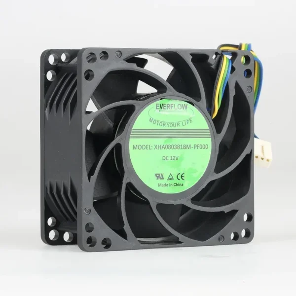 Axial Brushless Fan, 8038, 18000, RPM, PBT