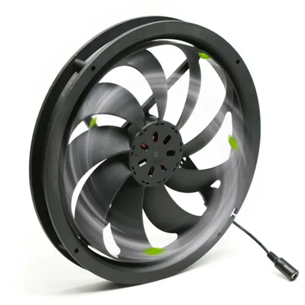 Axial Brushless Fan, PD25030B24VH, DC24V, 250x250x30mm - view 4