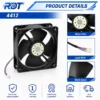 Axial Compact Fan, 12V, 4412FM, 120mm, 3.2W - view 6