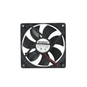 Axial Cooling Fan, 12V, 120X120X25, Aluminum, Plastic