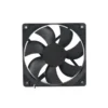 Axial Cooling Fan, 12V, 120X120X25, Aluminum, Plastic - view 2