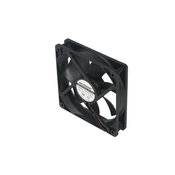 Axial Cooling Fan, 12V, 120X120X25, Aluminum, Plastic - view 4