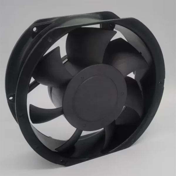 Axial Cooling Fan, 172mm, 12V/24V/48V, Aluminum, 172x150x51mm - view 3