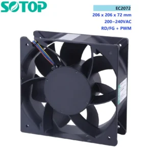 Axial Cooling Fan, 230 V, Electric