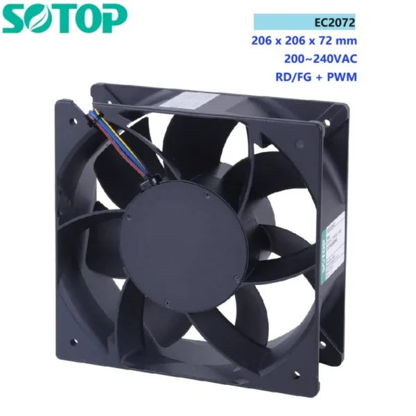 Axial Cooling Fan, 230 V, Electric