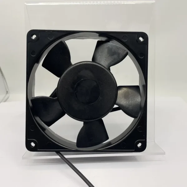 Axial Cooling Fan, 230V, 1225mm, PBT, 120x120x25mm - view 2