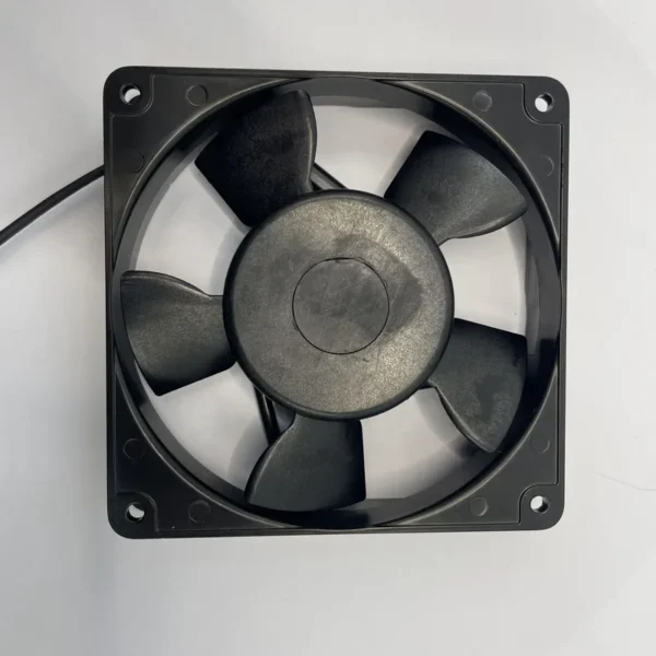 Axial Cooling Fan, 230V, 1225mm, PBT, 120x120x25mm - view 4