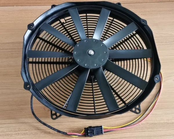 Axial Cooling Fan, 385mm, Brushless, Plastic, 12V/24V - view 4