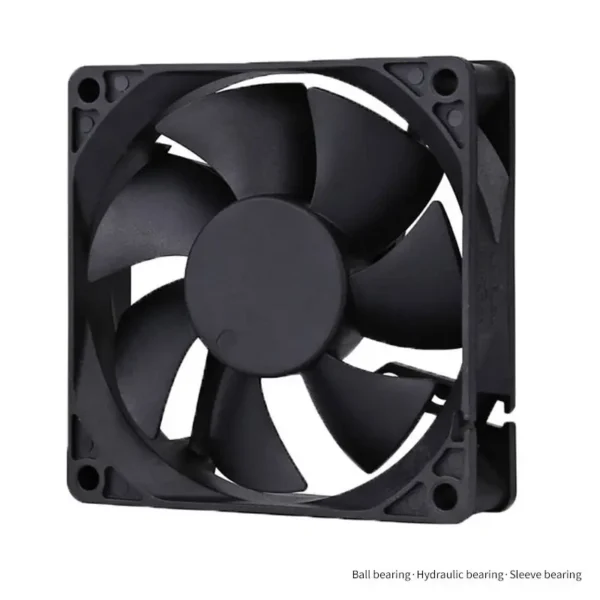 Axial Cooling Fan, 8020, Waterproof, Brushless, 12V - view 2