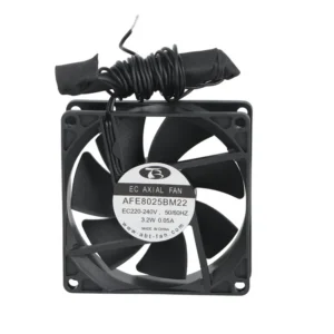 Axial Cooling Fan, 80x80x25mm, 220V, IP68, Waterproof