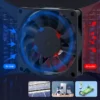 Axial Cooling Fan, 9225, 12V, 24V, 92x92x25mm - view 2