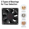 Axial Cooling Fan, 92x92x38mm, 12V, 24V - view 3