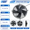 Axial Cooling Fan, A2D300-AP02-02, 400V, 230V, 300mm - view 2