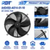 Axial Cooling Fan, A4D450-AO14-01, 400V, 340W, 450mm - view 5