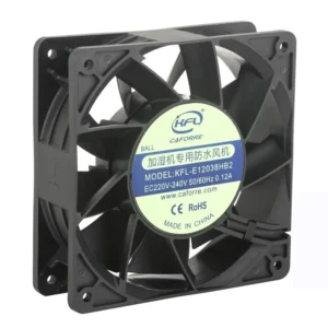 Axial Cooling Fan, IP68, IP54, 120x120x38mm, Waterproof