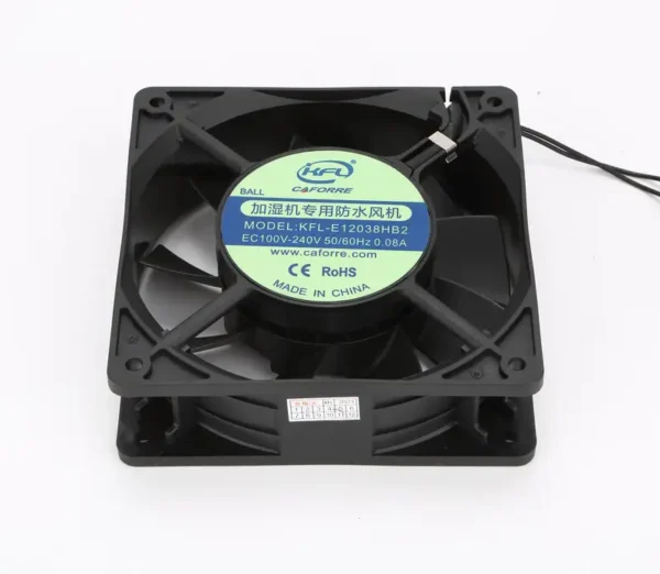 Axial Cooling Fan, IP68, IP54, 120x120x38mm, Waterproof - view 4