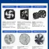 Axial Cooling Fan, LONGWELL, 220V, 0-10VDC/PWM, 450mm - view 6