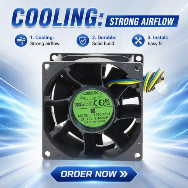 Axial Cooling Fan, PBT, PWN - view 4