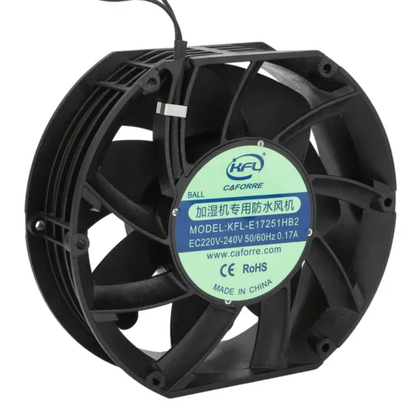 Axial Cooling Fan, Waterproof, IP68/67/54, 172mm, 115/230V - view 2