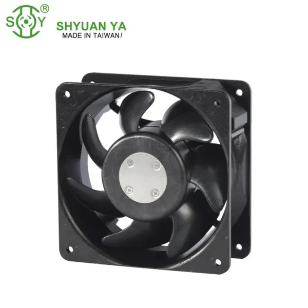 Axial Direct Drive Motor, 160x62mm, Aluminum, 115/230V