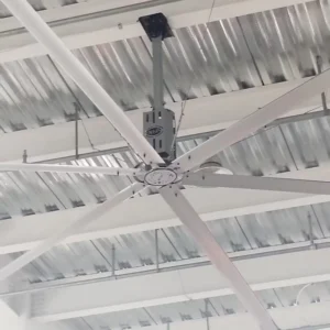 Axial Drum Fan, 12ft, Aluminum, 38dB