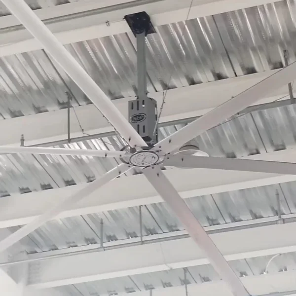 Axial Drum Fan, 12ft, Aluminum, 38dB