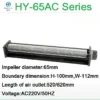 Axial Drum Type Fan, HY-65, AC220V, Aluminum - view 2