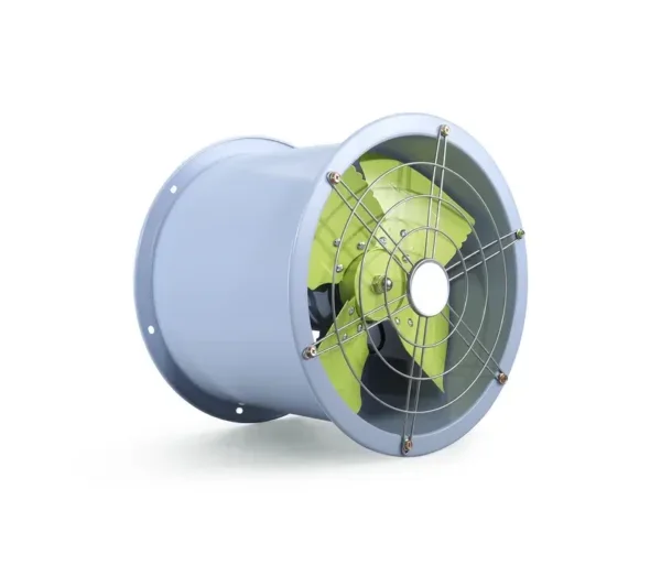 Axial Duct Exhaust Fan, Wall, 220V, metal