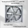 Axial Exhaust Cooling Fan, 1000mm, Copper