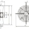 Axial Exhaust Fan, 220V, Copper, 250mm - view 5