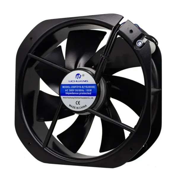 Axial Exhaust Fan, 28080, Aluminum, 110V, 220V