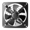Axial Exhaust Fan, 3-Speed, 220V - view 3