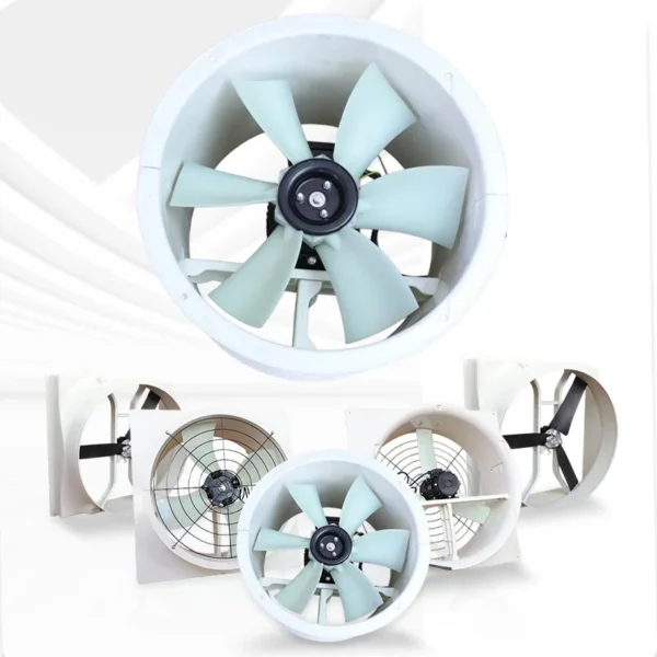 Axial Exhaust Fan, 710mm, 380V, 17200m/h, IP54 - view 4