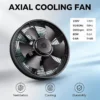 Axial Exhaust Fan, A3P200-EC072-001, 220V, 50/60HZ - view 3