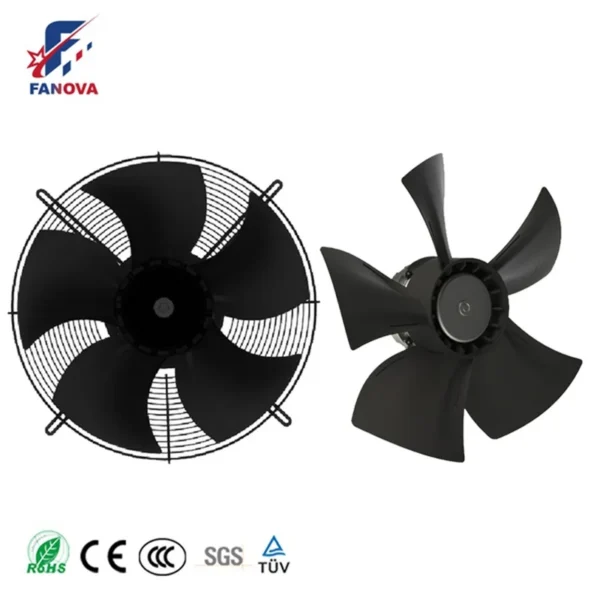 Axial Exhaust Fan, FANOVA, 250mm, Wall, Plastic - view 6
