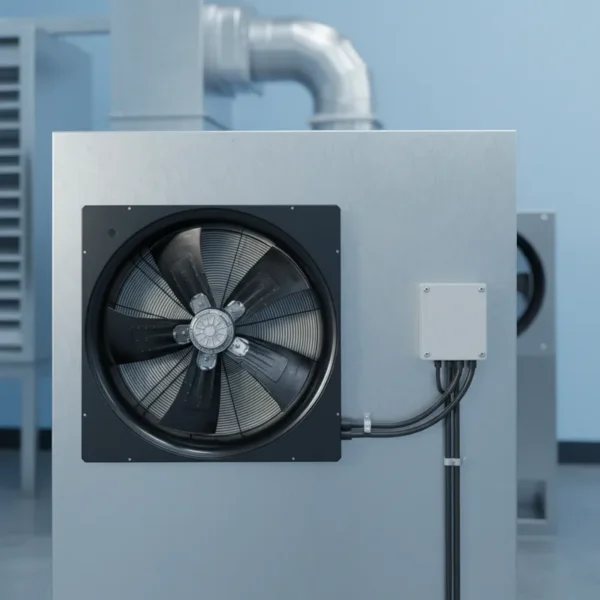Axial Exhaust Fan, W3G910-LU25-03/F01, 400V, 2500W, 980RPM - view 3
