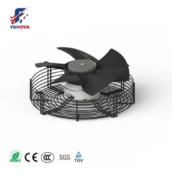 Axial Exhaust Flow Fan, 200mm-450mm, Waterproof, 24V, 48V - view 2