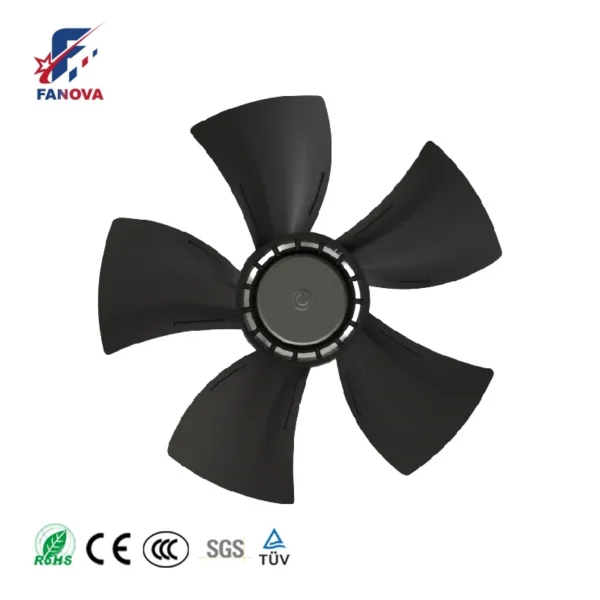 Axial Exhaust Flow Fan, 200mm-450mm, Waterproof, 24V, 48V - view 3