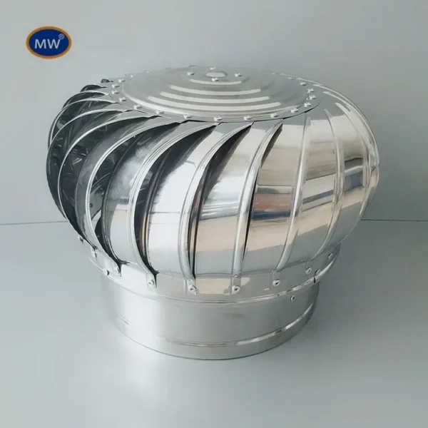 Axial Exhaust Turbo Ventilator, 500mm, Roof, Stainless, Steel - view 2