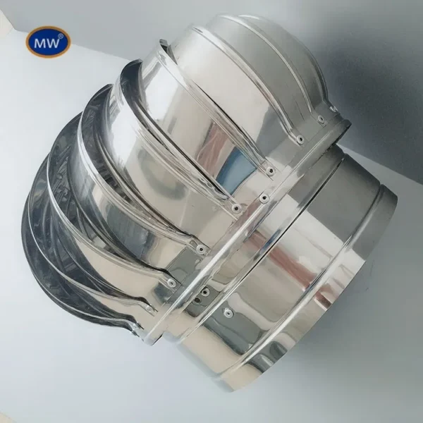 Axial Exhaust Turbo Ventilator, 500mm, Roof, Stainless, Steel - view 4