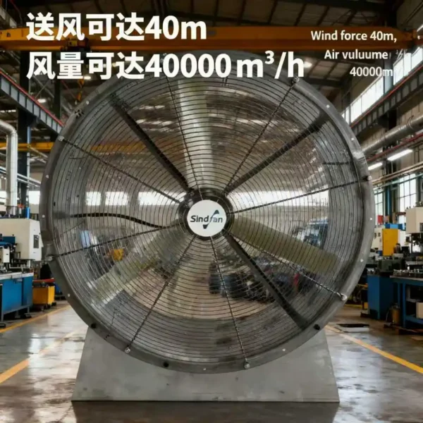 Axial Fan, 1000mm, 220 V, Electric - view 5